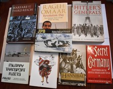 Third Reich WW2 Hitler Bundle 8x Paperback Hardback Hannibal Swiss Army Lot