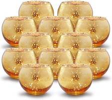 12PCS Classy Mercury Glass