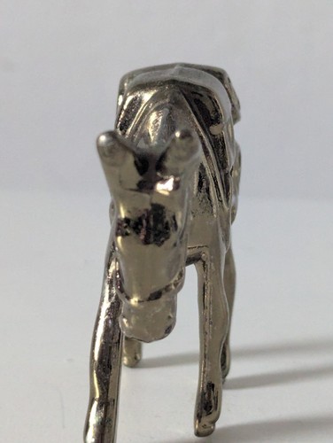 Vintage solid brass donkey - vintage,