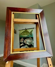 Superb Antique Victorian Rosewood Picture Frame 25.5" x 19" Rebate Georgian 19C