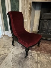 Victorian Nursing Chair Newly