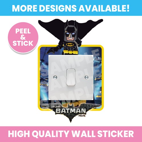 Batman light switch - switch, surround