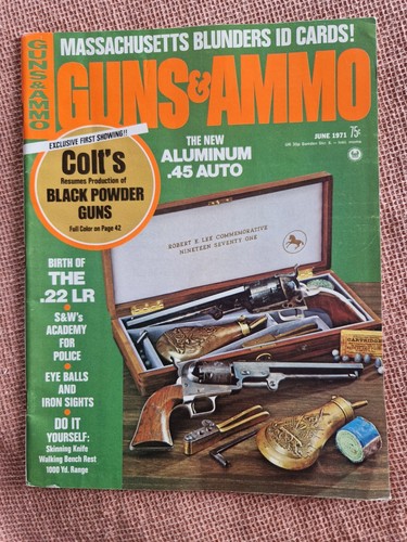 Guns ammo magazine june - magazine, 1971