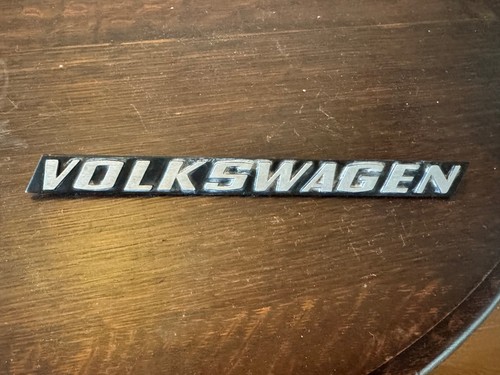 Volkswagen badge 1980s - volkswagen,