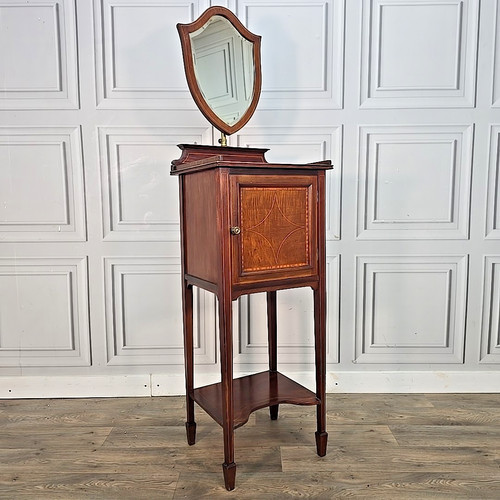 Antique shaving wash stand - antique,