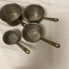 Small copper pan   sauce pan  X  4