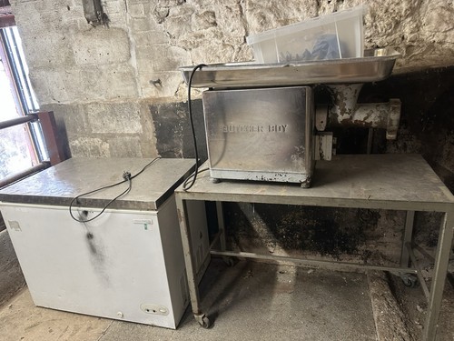 Industrial mincer butcher boy - mincer,