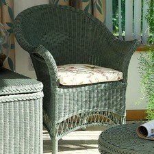 Lloyd loom style cane chair 