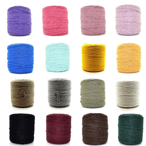 Natural craft macrame cotton - craft,