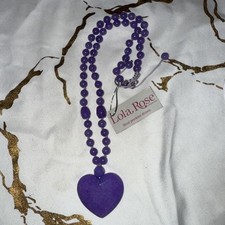 Lola Rose Purple Heart New