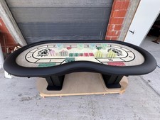 Dalibania custom made poker table with dealer entrance optional poker chips set