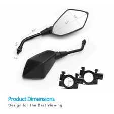 Motorcycle Bar End Mirrors