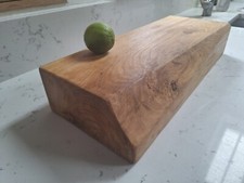 4" THICK Live Edge James Martin style chopping board Butchers Block OAK