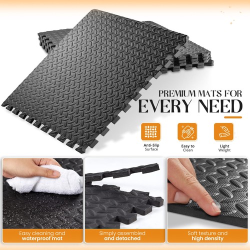 Soft foam yoga tiles thick - foam, eva