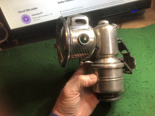 Vintage bicycle lamp the - vintage,