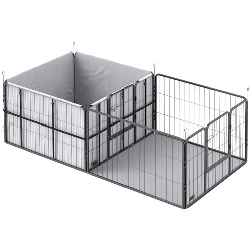 Pawhut panel whelping box - pawhut,