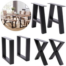 2/4x Industrial Iron Metal