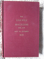 THE RAILWAY MAGAZINE BOUND