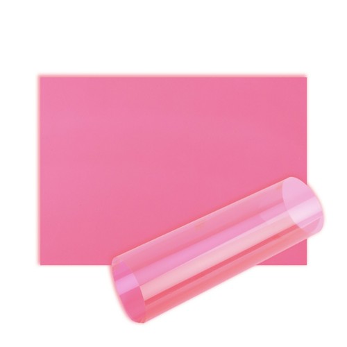 Pink acetate film - a3,