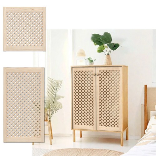 Lattice wooden front doors - lattice,