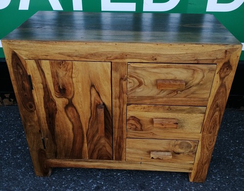 Sheesham neat sideboard - sideboard, ref