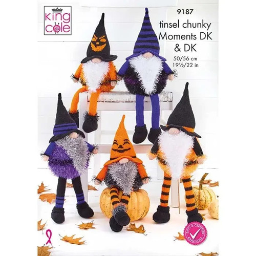 King cole 9187 gonks - 9187, knitting