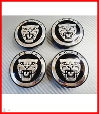 4 X JAGUAR 59MM BLACK ALLOY