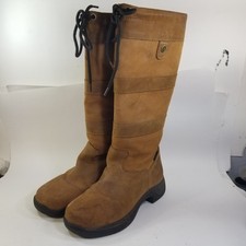 Dublin River Boots Size 7 Womens, Waterproof Country Riding Boots wide calf