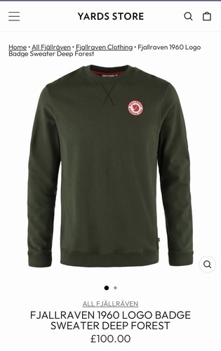 Fjallraven 1960 logo badge - 1960,