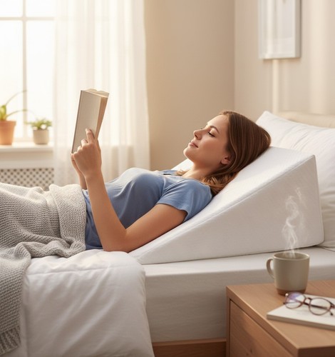 Wedge pillow memory - pillow, foam