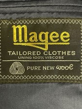 VANTAGE-MAGEE-Tailored Clothes 2-Pieces Notched Suit Men’s U.K-42R”-EUR-52”US42R