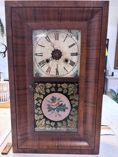 American wall clock c1843 - american,