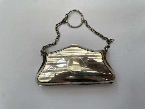 Antique silver purse - , small