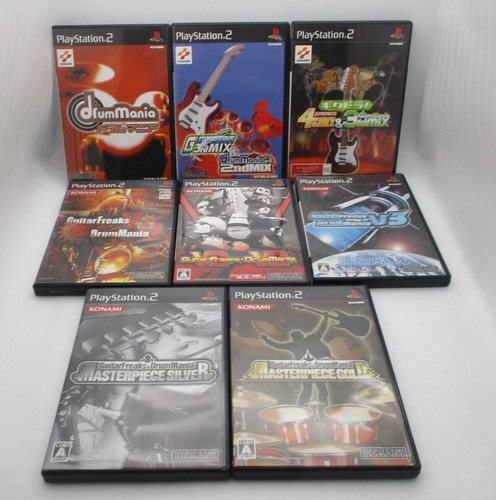 Ps2 guitar freaks drum - guitar,