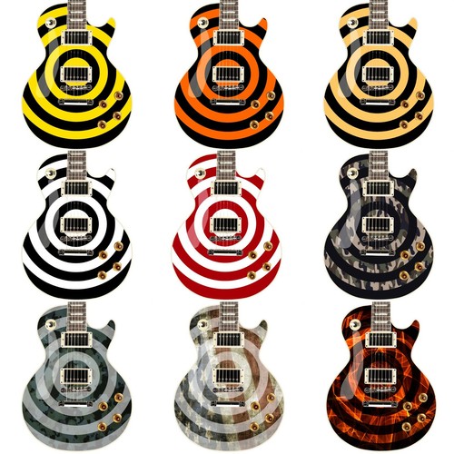 Bullseye guitar laminated - bullseye, skin