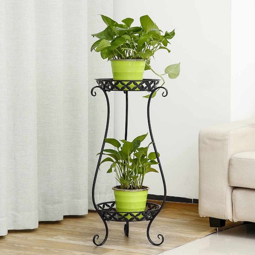 Tier plant stand flower pots - 2,