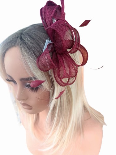 Burgundy siminay and - siminay, feather
