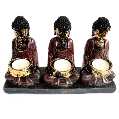 Antique buddha three - antique,