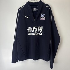 Crystal Palace Men’s Blue 1/4 Zip Size L