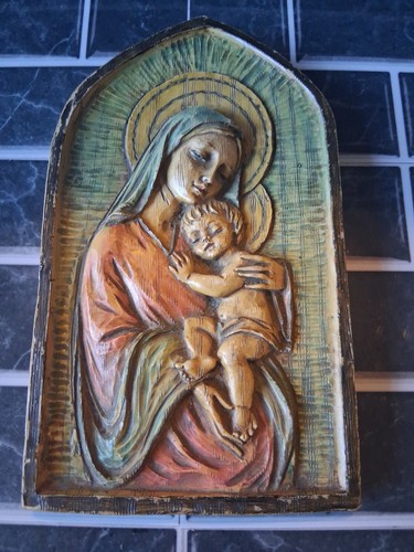 Vintage hand printed ceramic