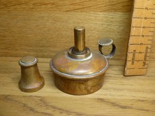 Small Vintage Brass Oil Lamp