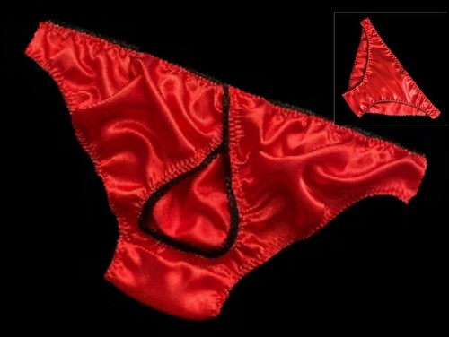 Unisex rear opening satin - rear,