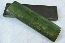 Pair of Green Canvas Micarta Knife Scales Knife Making Parts Micarta Blanks