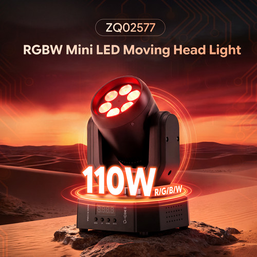 110w rgbw moving - 110w, head