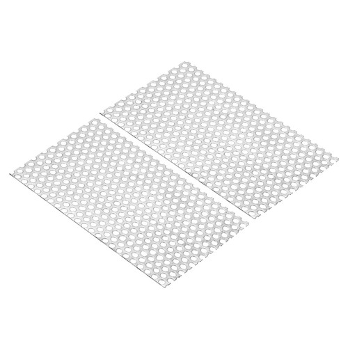 2pcs 304 stainless - 8"x4",