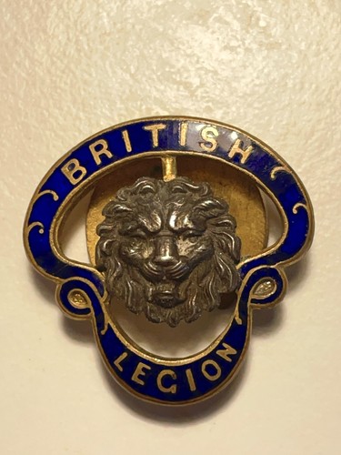 British legion button hole - british, button‑hole