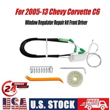 For 2005-2013 Chevy Corvette C6 Window Regulator Repair kit Front Driver Left US