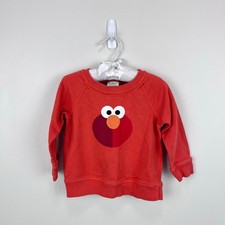 Hanna Andersson Sesame Street Elmo French Terry Sweatshirt 80 cm 18-24 Months