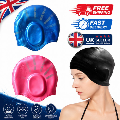 Silicone swimming cap - swimming,