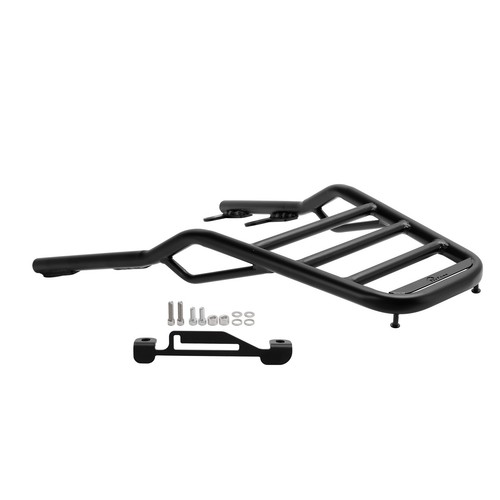 Tube rear luggage rack black - rack,